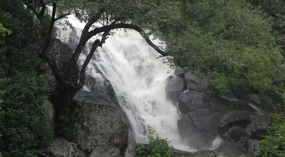 ulakkai aruvi waterfalls in kanyakumari